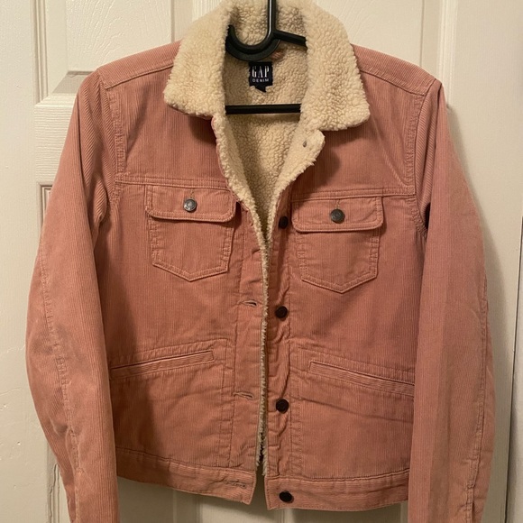 GAP Factory Jackets & Blazers - Gap Factory Vintage Denim Sherpa Jacket Size XS